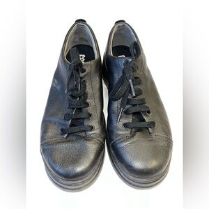 Camper black leather shoes
